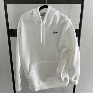 White Nike Hoodie -  Mens XL